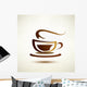 Vector Sketch Coffee Cup Wall Decal