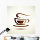 Vector Sketch Coffee Cup Wall Decal