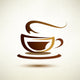 Vector Sketch Coffee Cup Wall Decal