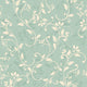 Seamless Floral Pattern Green Wall Decal