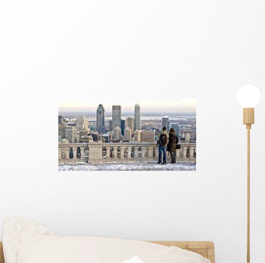 Montreal Lookout Wall Decal