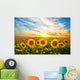 Sunflowers Wall Decal Design 2