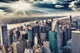Aerial Skyline Manhattan Wall Decal