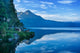 Lake and Mountain Bali Wall Decal