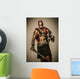 Wounded Gladiator with Sword Wall Decal