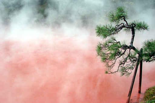 Red Hot Spring Japan Wall Decal