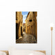 Narrow Medieval Street Town Wall Decal