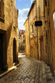Narrow Medieval Street Town Wall Decal