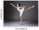 Female Ballet Dancer Wall Decal Design 4