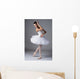 Female Ballet Dancer Wall Decal Design 3