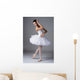 Female Ballet Dancer Wall Decal Design 3