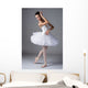 Female Ballet Dancer Wall Decal Design 3