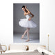 Female Ballet Dancer Wall Decal Design 3