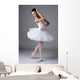 Female Ballet Dancer Wall Decal Design 3