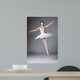 Female Ballet Dancer Wall Decal Design 2