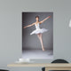 Female Ballet Dancer Wall Decal Design 2
