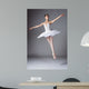 Female Ballet Dancer Wall Decal Design 2