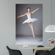 Female Ballet Dancer Wall Decal Design 2
