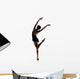 Female Ballet Dancer Wall Decal Design 1
