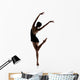 Female Ballet Dancer Wall Decal Design 1