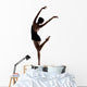 Female Ballet Dancer Wall Decal Design 1