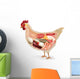 Anatomy Chicken Wall Decal