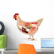 Anatomy Chicken Wall Decal