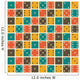 Domino Seamless Pattern Wall Decal