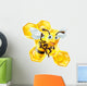 Cute Cartoon Bee and Wall Decal