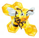 Cute Cartoon Bee and Wall Decal