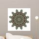 Middle Eastern Floral Pattern Wall Decal