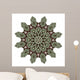 Middle Eastern Floral Pattern Wall Decal