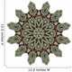 Middle Eastern Floral Pattern Wall Decal