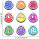 Science Buttons Wall Decal