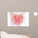 Heart-shaped Bouquet Wall Decal
