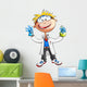 Science Kid Wall Decal