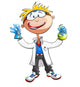 Science Kid Wall Decal