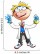 Science Kid Wall Decal