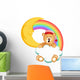 Teddy Bear Sleepy Cloud Wall Decal