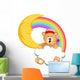 Teddy Bear Sleepy Cloud Wall Decal