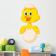 Cracked Egg with Cute Wall Decal