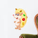 Cute Hedgehog Cartoon Wall Decal