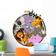 Cute Animals Collection Wall Decal