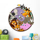 Cute Animals Collection Wall Decal
