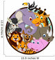 Cute Animals Collection Wall Decal