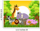 Cute Animal Wildlife with Wall Decal