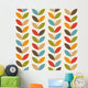 Retro Flower Pattern Seamless Wall Decal