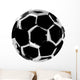 Sketch Soccer Football Vector Wall Decal