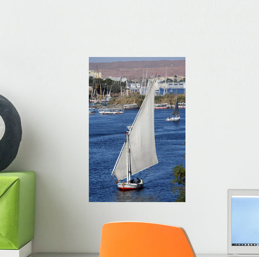 Fallucca Nile Aswan Wall Decal