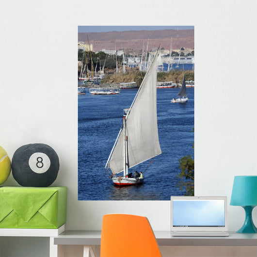 Fallucca Nile Aswan Wall Decal